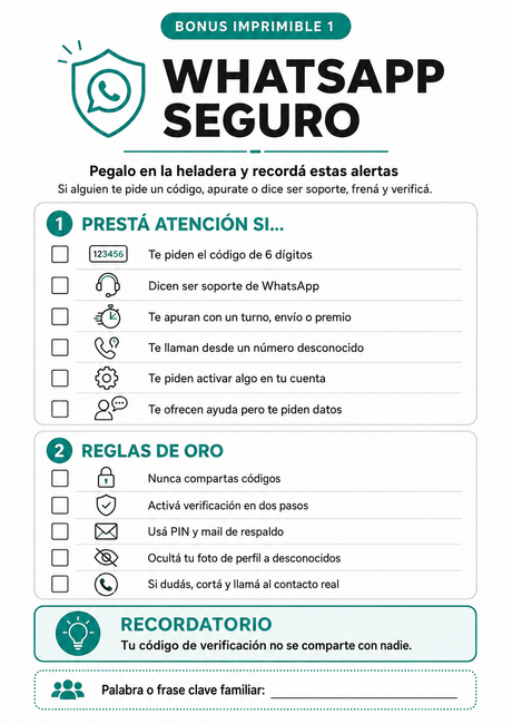 WhatsApp Seguro